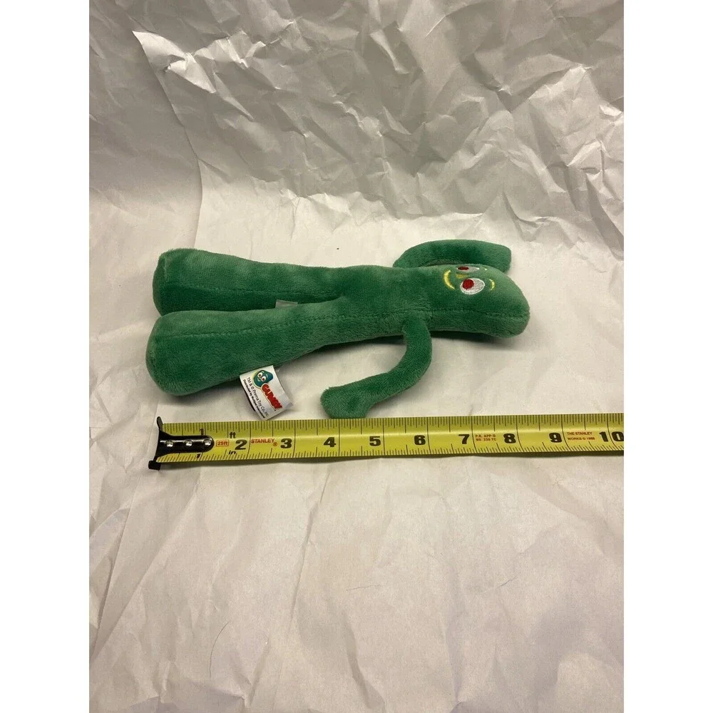 Multipet Gumby Dog Toy Plush Filled Green 9 inch Pack of 1